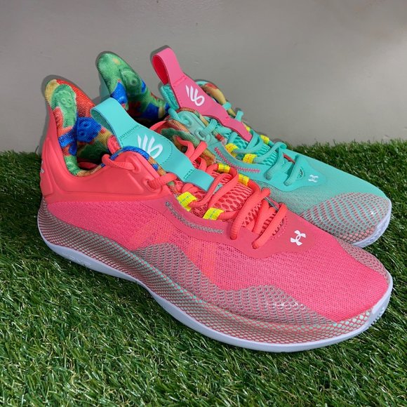 Under Armour UA Curry HOVR Splash 2 Sour Patch Shoes 3025637-600 Mens 9 NEW main image 8